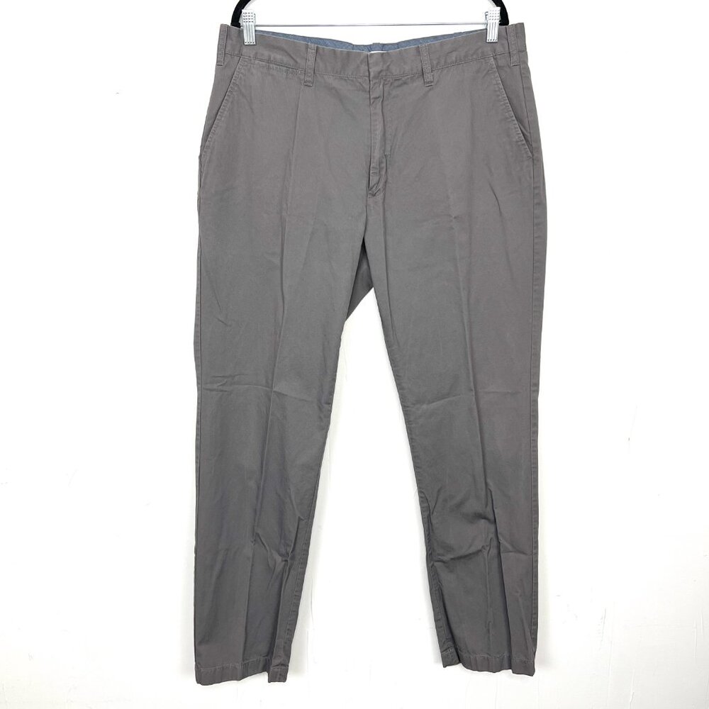 Nautica Classic Fit Pants Men's Size 36x32 Grey‎ Chino Pants